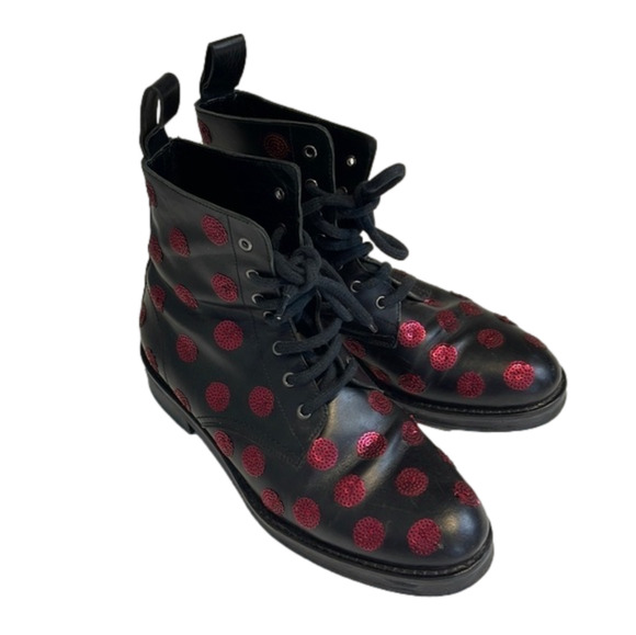 Markus Lupfer Leather Ankle Boots Size EU 38 - Picture 1 of 9